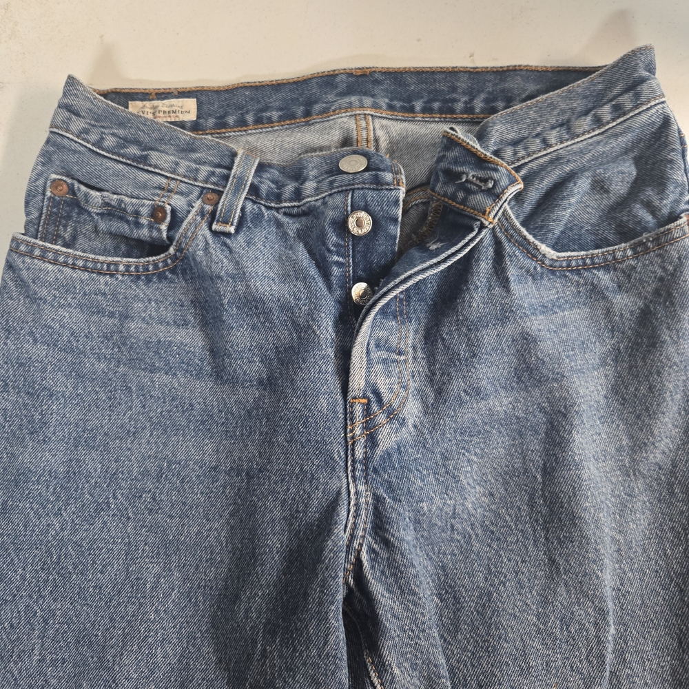 Levi's 501 Blue Denim Jeans